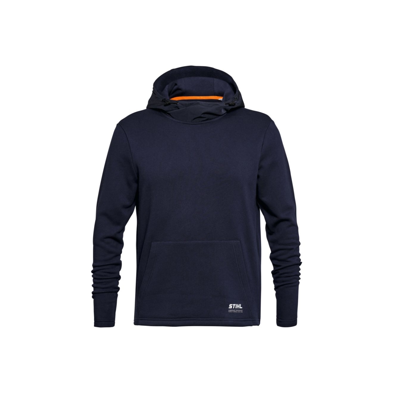 Hoodie WOVEN HOOD Blau